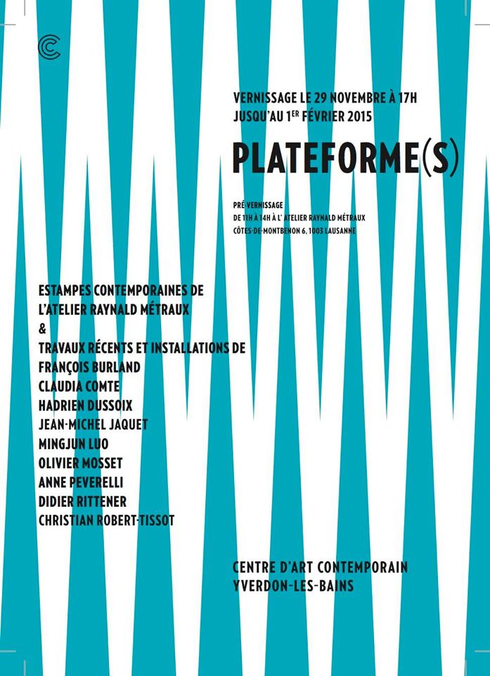 Plateforme(s)/Centred'ArtContemporaind'Yverdon-Les-Bains